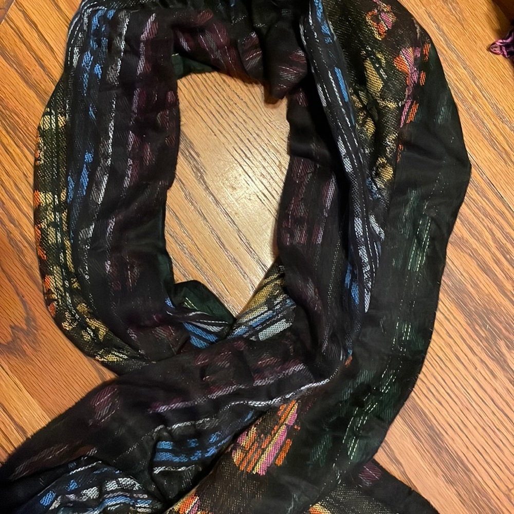 Colorful winter scarf NWT